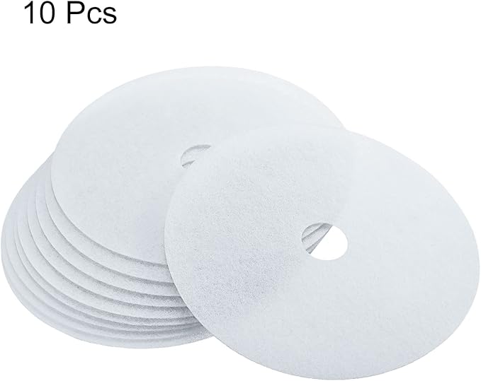 MECCANIXITY Universal Cloth Dryer Exhaust Filter, Cotton 240x35mm White for Clothes Dryer Filter Replacement Pack of 10