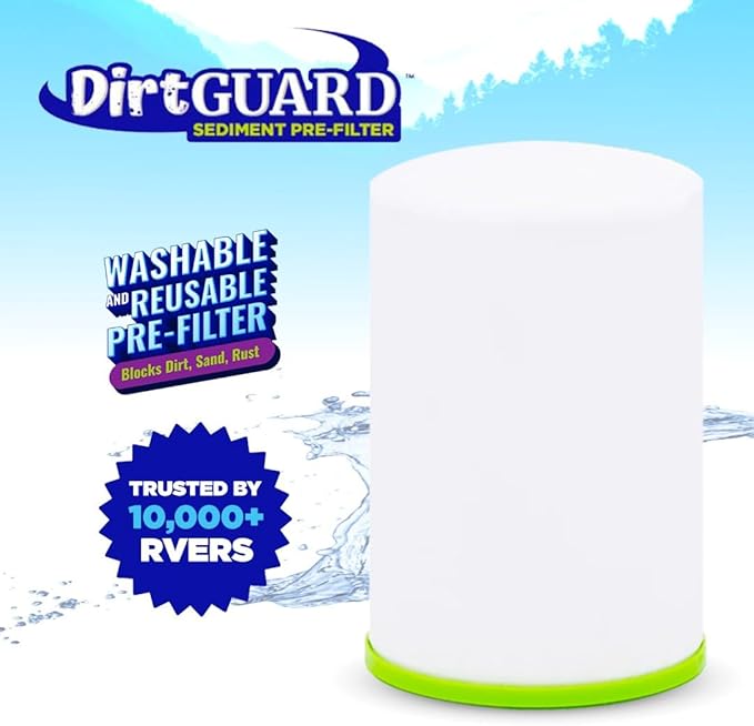 CLEAR2O® DIRTGUARD™ SEDIMENT PRE-FILTER CPF1000 - RV Water Filter - 10 Micron