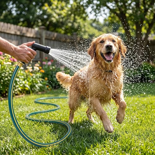 Solution4Patio Long Leader Green Garden Hose 3