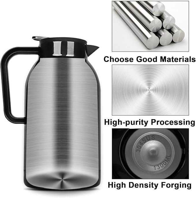 Car Electric Kettle, LED Display 1150ml, Car Water Heater Tea Kettle, for Travel Commuting Family Outing Tea Coffee Milk Instant Noodles