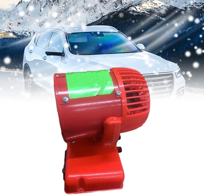 Car Heater 12V 150W /24V 200W Defrosting with Cooling Function, Portable Car Heater for Window Defroster Demister, 24V 200W