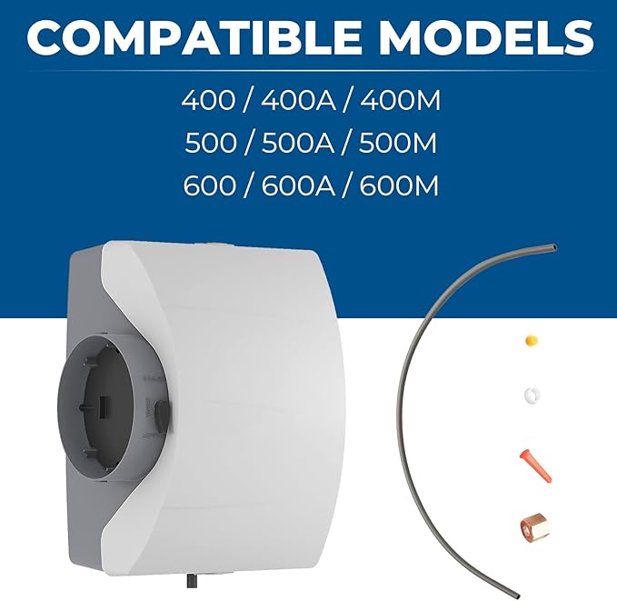 4335 Feed Tube with Sleeve for Aprilaire Humidifiers 600, 400A, 400M, 500, 500A, 500M, 400, 600A 600M,Includes #4004 In-Line Strainer #4231 Yellow Orifice,Humidifier Parts & Accessories - AquaVibe