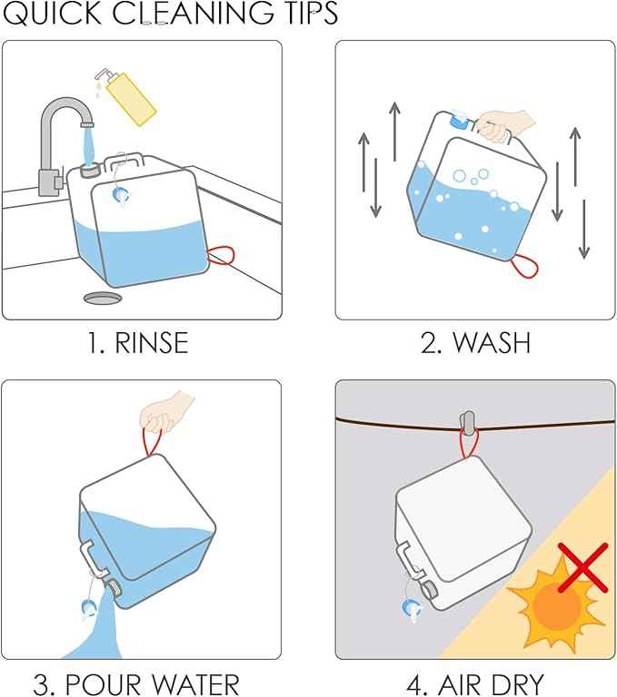 Collapsible Water Container with Spigot, 2×2.6 Gallon BPA Free Camping Water Storage Jug Carrier for Outdoors Hiking Backpack RV&Emergency, Survival Water Canteen-Portable Foldable Transparent
