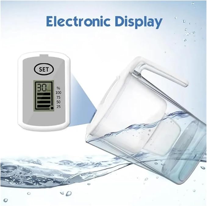 Water Purifier 3.6L Water Purifier Activated Carbon Filter Kitchen Water Purifier Household Water Tank (Color : 3.6L Green)