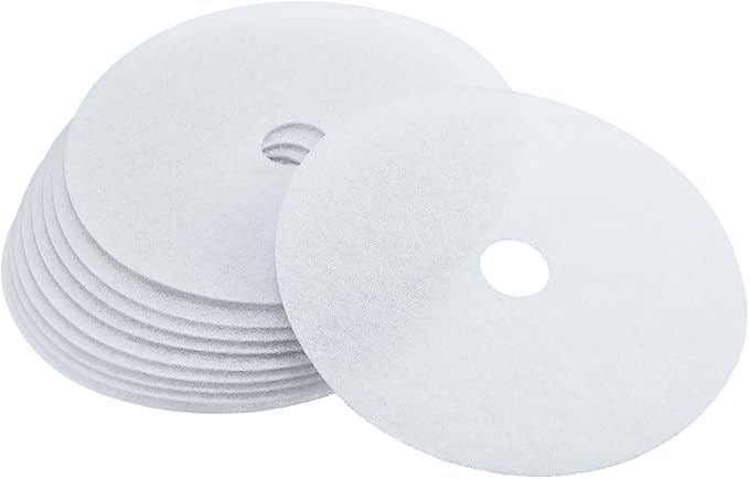 MECCANIXITY Universal Cloth Dryer Exhaust Filter, Cotton 227x33mm White for Clothes Dryer Filter Replacement Pack of 10