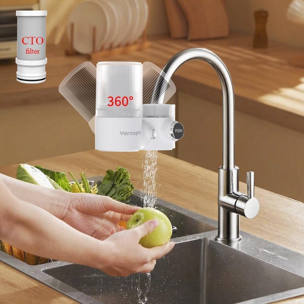 360° Rotating Faucet Water Filter for Sink