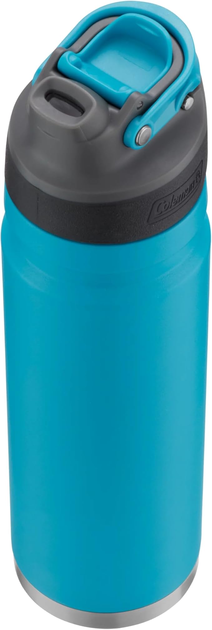 Coleman FreeFlow AUTOSEAL Stainless Steel Water Bottle, 24oz., Caribbean Sea