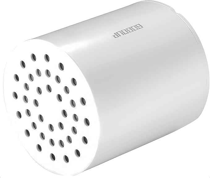 Universal Replacement Shower Filter Cartridge for Hard Water, 15-Stage Filter Cartridge-Reduces Chemicals Chlorine Transform Itching Eczema & Acne into Glowing Hair Nails & Skin Fast