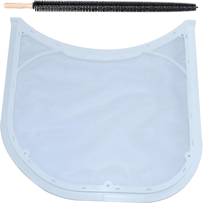 5231EL1003B Dryer Lint Filter with Felt Seal and Dryer Lint Vent Trap Cleaner Brush Replaces Part Number 5231EL1003B, Dryer Lint Filter 5231EL1002E, PS3527578
