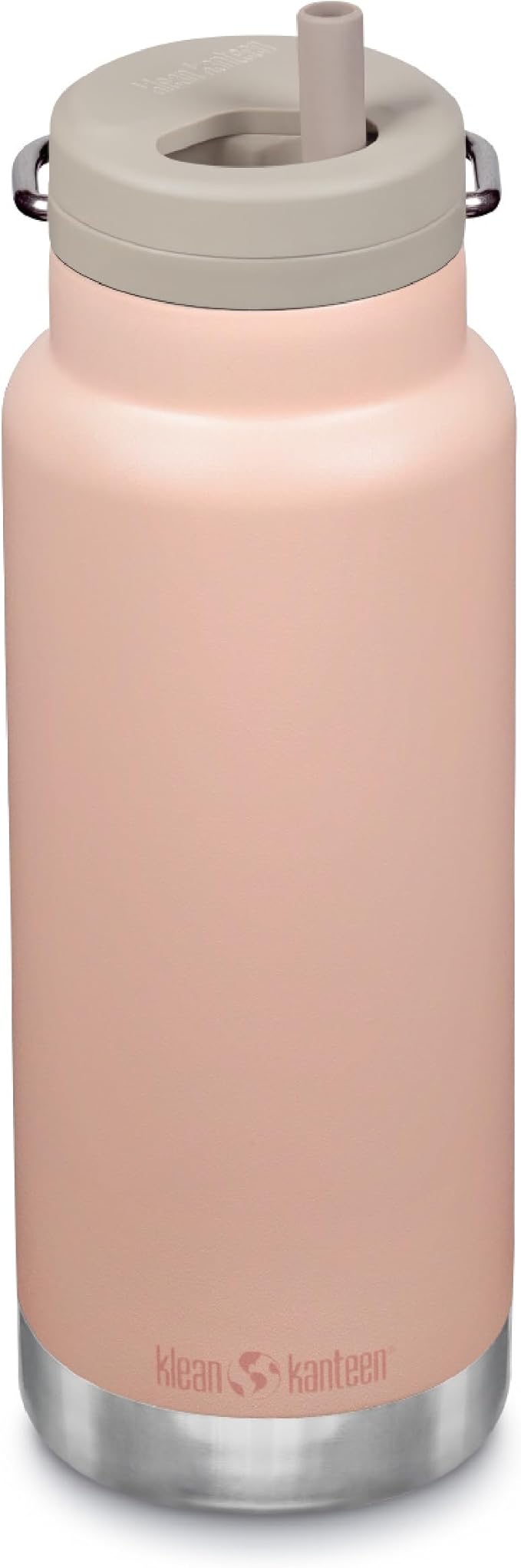 Klean Kanteen 32oz TKWide Insulated Water Bottle with Twist Cap - Peach Parfait