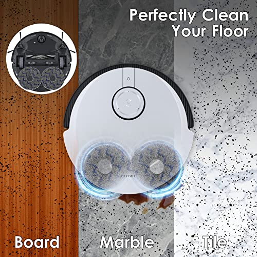 15 Pack) X1 Omni Replacement Parts for ECOVACS DEEBOT DEEBOT X1 Omni X1 PRO Omni X1Omni T10 Omni Robot Vacuum Accessories, 1 Roller Brush, 3 HEPA Filters, 3 Dust Bags, 4 Side Brushes, 4 Mop Pads (15 Count)