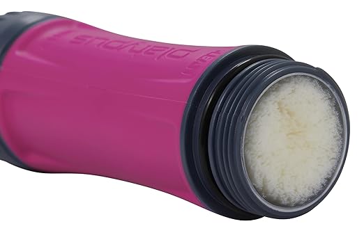 Platypus Quickdraw Ultralight Backpacking Water Filter, Pink