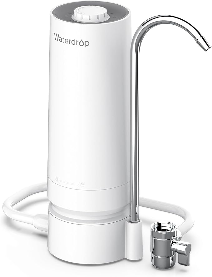 Countertop sink faucet water filter by AquaVibe