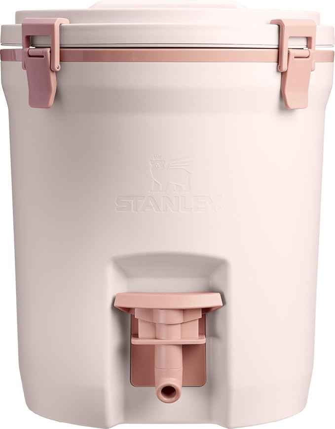Stanley Adventure Fast Flow Water Jug 2 Gallon | Leakproof Ice Water Dispenser | Insulated Beverage Cooler | Easy Pour Spigot and Latched Foam Lid | BPA-Free