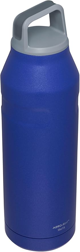 Stanley IceFlow Cap and Carry Water Bottle | Wide Mouth Twist Lid | Lightweight & Leakproof for Travel & Sports | Insulated Stainless Steel | BPA-Free
