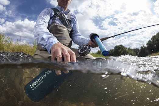 LifeStraw Go Bottle Navy Blue 22 oz