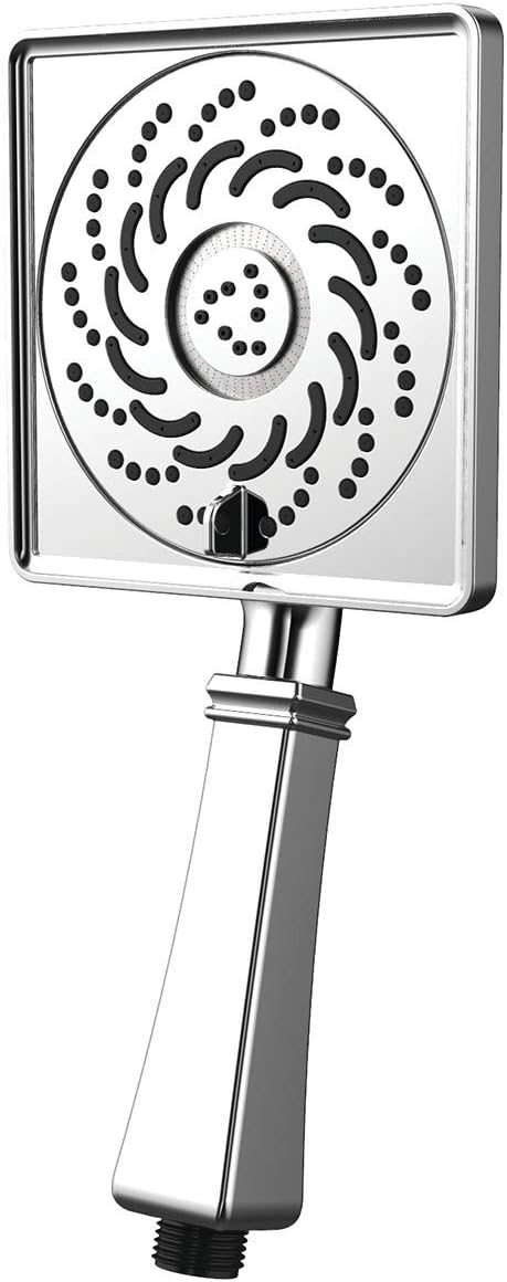 Speakman VS-5002-E15 Rainier Exhilaration High Pressure Hand Held Shower Head, 1.5 GPM, Polished Chrome