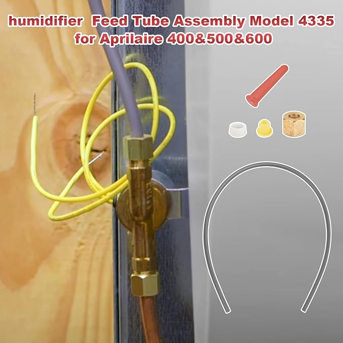 Replacement Humidifier Parts Feeding Tube Supplies Humidifier Feed Tube Assembly Model 4335 for fit Aprilaire 400&500&600 - AquaVibe