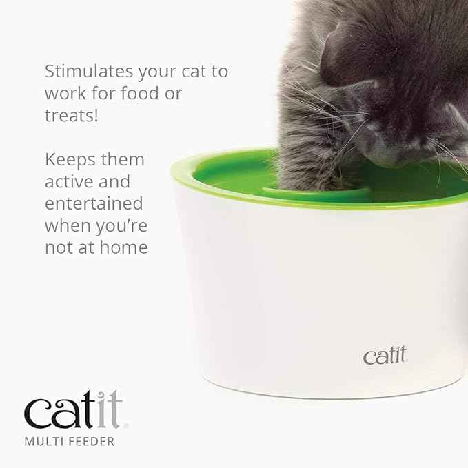 Catit Senses 2.0 Multi Feeder, Interactive Cat Toys (Pack of 2)