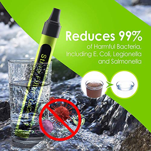 4 Pack Water Filter Straw (4 Count)