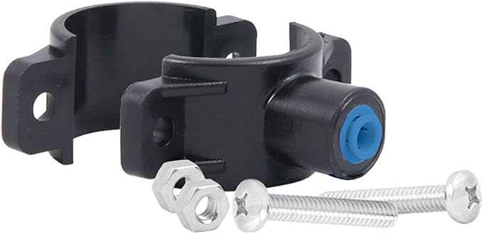 APEC Water Systems Drain Saddle Valves with 1/4" and 3/8" Quick Connect Fittings for Under-Sink Reverse Osmosis Systems