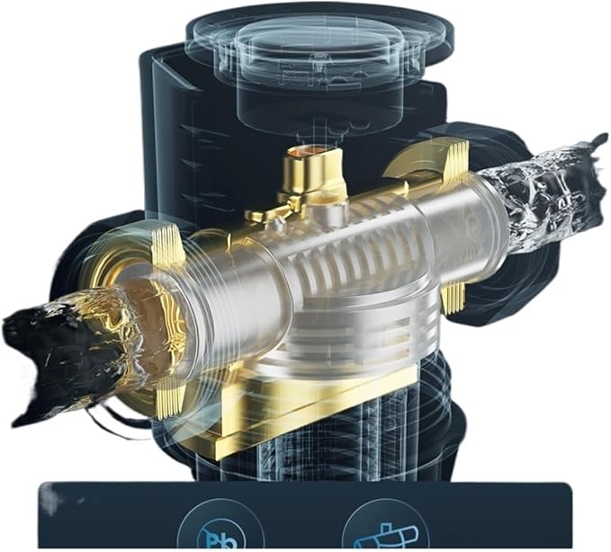 Automatic Flushing Backwash Prefilter Spin Down Sediment Water Filter Central Whole House Purifier System(Small Water purifier)
