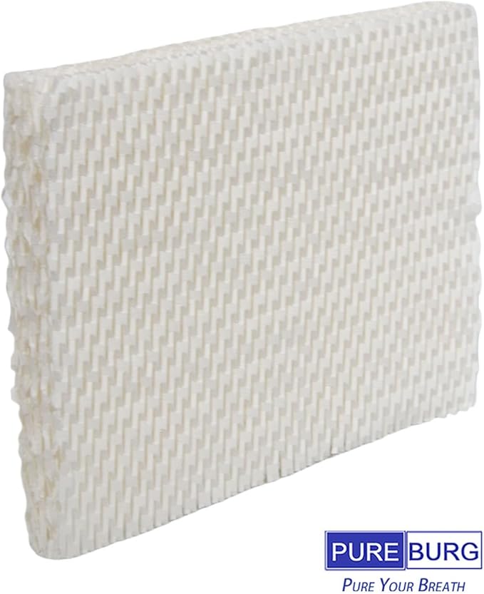PUREBURG MD1-0034 Replacement Wick Filters Compatible with Vornado Evaporative Humidifier Evap40, Evap2, EV3, EV100, EV200, EVDC300, EVDC500, EVDC505 (Not for Evap3), 6-Pack
