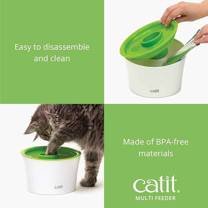 Catit Senses 2.0 Multi Feeder, Interactive Cat Toys (Pack of 2)