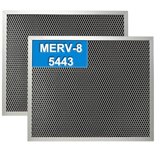 2 Pack 5443 MERV 8 Dehumidifier Filters Compatible with Aprilaire Whole