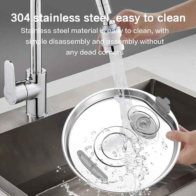 Dog Water Bowl, Set It Once - Fresh Water 24/7, 100% Safe for All Dogs, Dog Bowl with Always Clean, Never Slimy, 108oz Stainless Steel Water Fountain (Single, 8filter)
