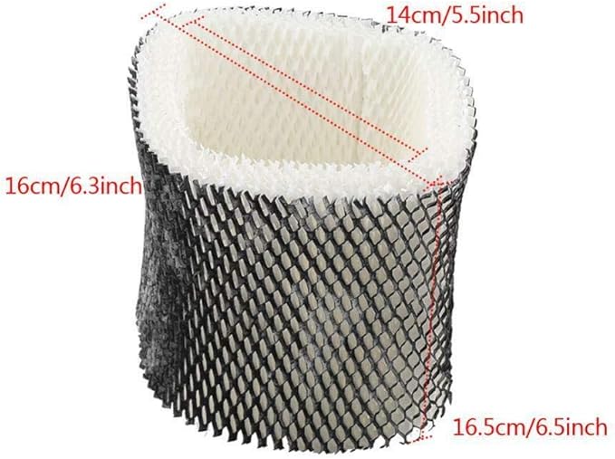 Podoy HWF62 Humidifier Filter Compatible with Holmes Sunbeam Humidifier Filter A, Replace HWF62 HWF62CS HWF62D SCM1100 SCM1701 SCM1702 SCM1762 SF212 HM1300 HM1761 (2 Pack)