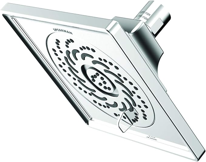 Speakman S-5002-E15 Rainier Exhilaration High Pressure Fixed Shower Head, 1.5 GPM, Polished Chrome