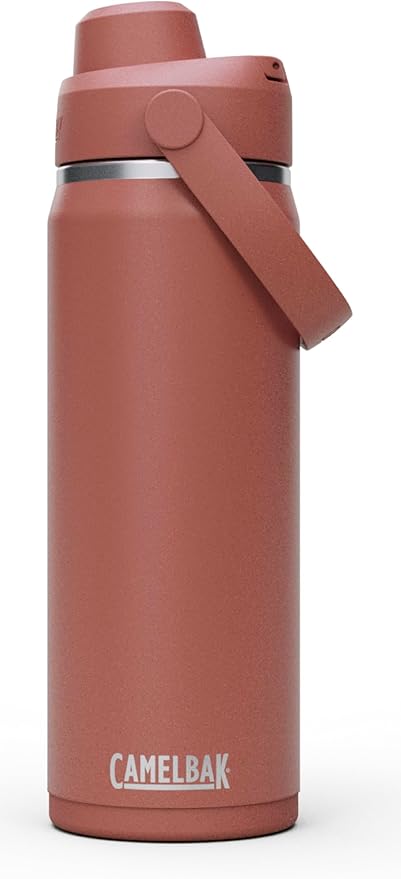 CamelBak Thrive Chug Insulated Stainless Steel Water Bottle Sierra Red, 20oz