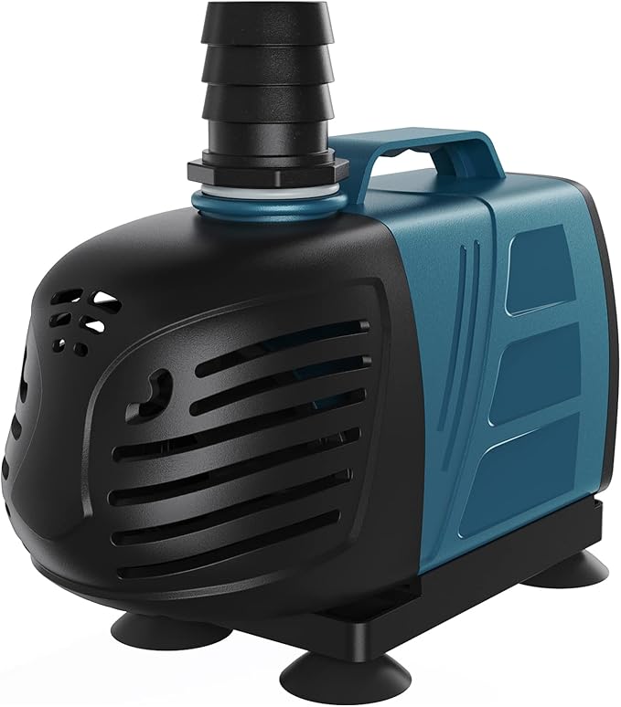 Uniclife Aquarium 1000 GPH Submersible and Inline Water Pump 80W 10ft High Lift AC 120 V Quiet Return Pump with 10 ft. Power Cord for Large Fish Tanks Pond Waterfalls Fountains Sumps and Gardens - AquaVibe