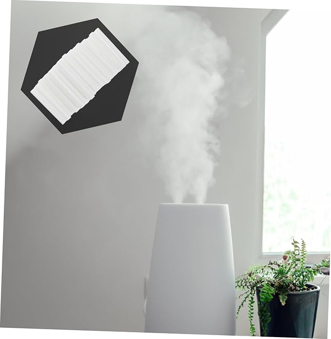 50pcs Humidifier Filters Car Humidifier Accessories Essential Oil Diffuser Sticks Replacement Net Diffuser Wands Cotton Filter Sticks - AquaVibe