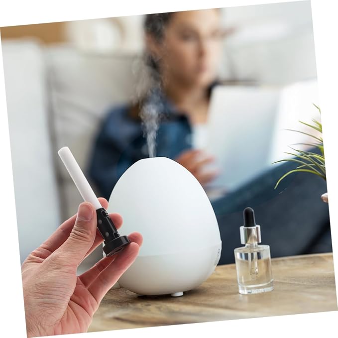 4sets Humidifier Cotton Sticks with Plastic Holder Efficient Moisture Absorption and Stable Performance Replacement Filters for Home Office Bedroom and Living Room - AquaVibe