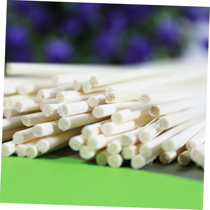 STOBAZA 150pcs Essential Oil Diffusers Sticks Replacement Aroma Diffuser Sticks Natural Rattan Humidifier - AquaVibe