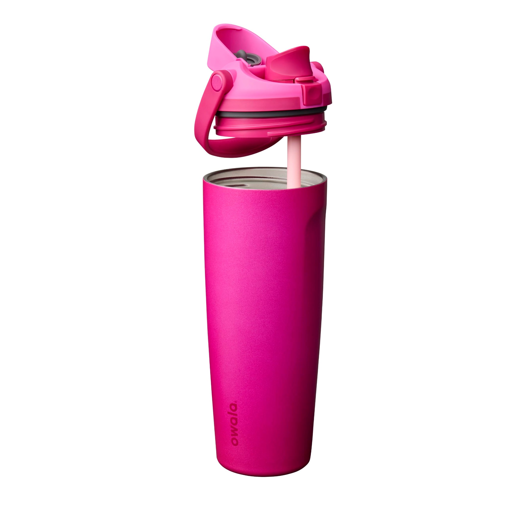FreeSip Sway Stainless Steel Water Bottle 30 oz Read My Lips