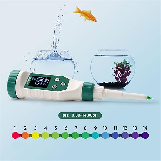 FLEXMAN Digital Ph Meter, Smart BT PH Tester, Dough Alkali Waterproof Tester, Soil Matrix Acidity Meter for Baby Food Supplement Cheese Cosmetics