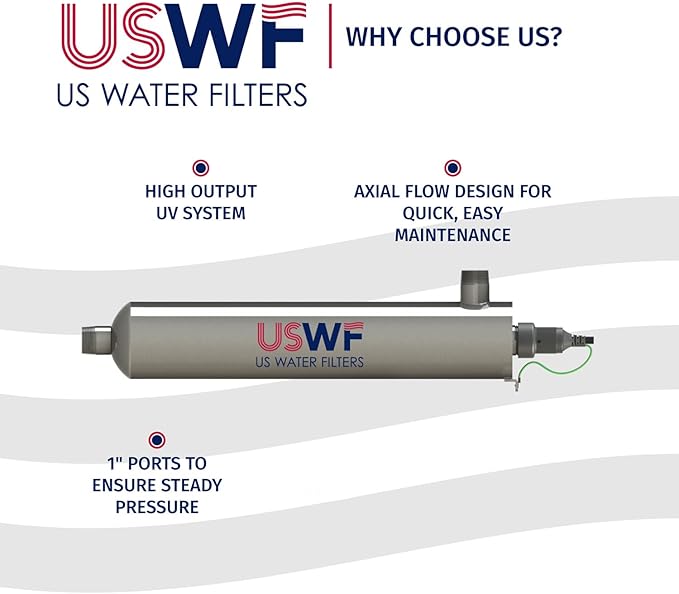 RL330HO Replacement UV Lamp for USWF 4C101 Treatment System, Made in The USA