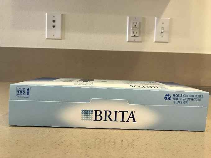 Brita Standard Water Filter, Standard Replacement Filters for Pitchers and Dispensers, BPA Free - 5 Count
