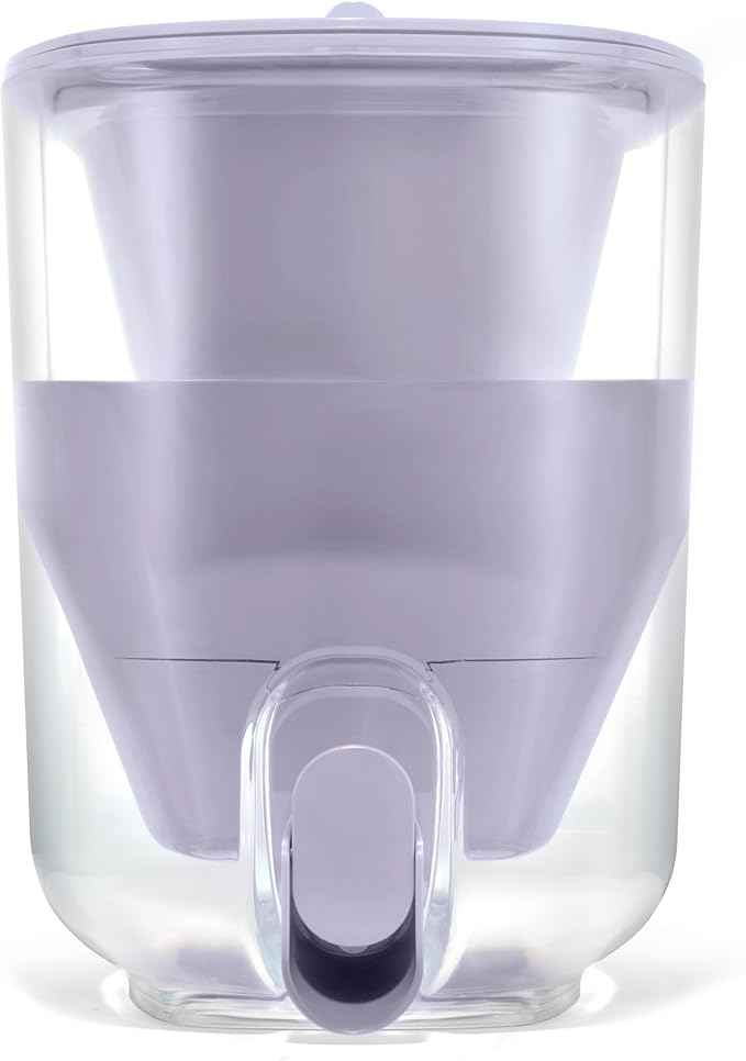 LifeStraw Home High-Capacity Water Filter Dispenser, 35-Cup, Wisteria, BPA-Free Designed for Everyday Protects Against Bacteria, parasites, microplastics, PFAS, Lead, and Improves Taste