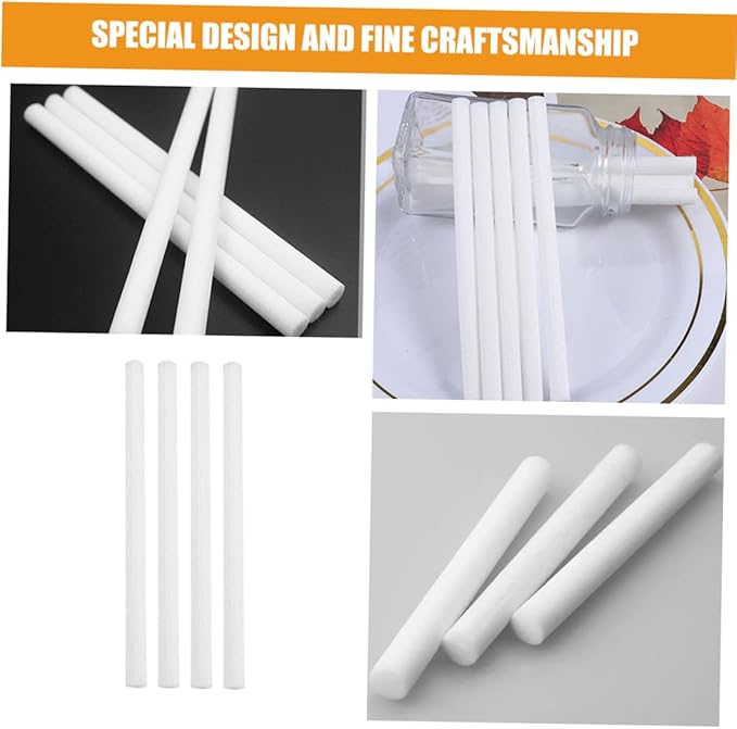 PRETYZOOM 250pcs Diffuser Sticks Replacement for Humidifier and Car Diffuser for Lasting Fragrance and Moisture Versatile Use Home Office and Automotive Settings - AquaVibe
