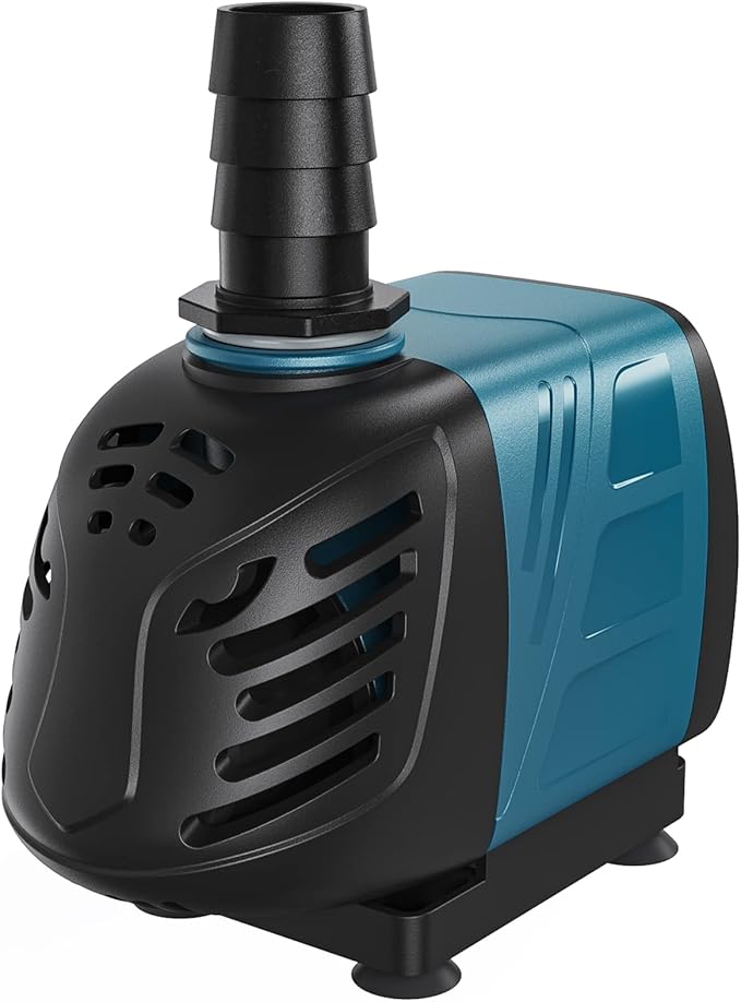 Uniclife Aquarium 400 GPH Submersible and Inline Water Pump 30W 6ft High Lift AC 120 V Quiet Adjustable Return Pump with 6 ft. Power Cord for Fish Tanks Pond Waterfalls Fountains Sumps and Gardens - AquaVibe