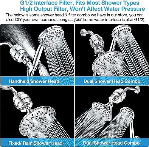 20 Stage Shower Filter w (3 Count)