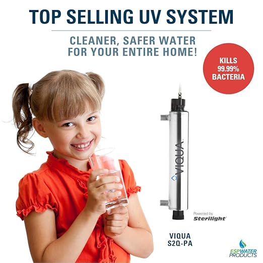 VIQUA S2Q-PA Home Stainless Steel Ultraviolet Water System - 5GPM 22W