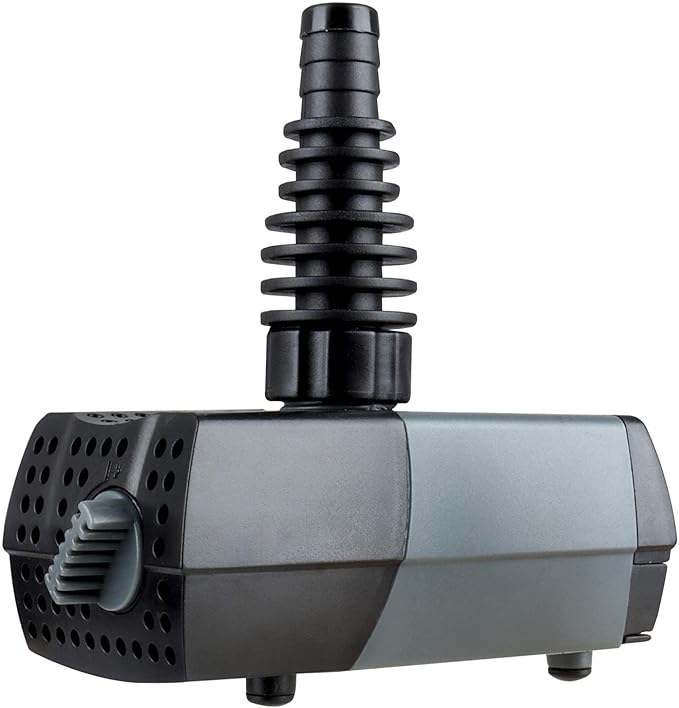 WaterRebirth HSUP700F Versatile Submersible Pump - Fountain Jets for Ponds, Fish Tanks, Water Gardens - Aquarium & Pond Pump (700L/H) - AquaVibe