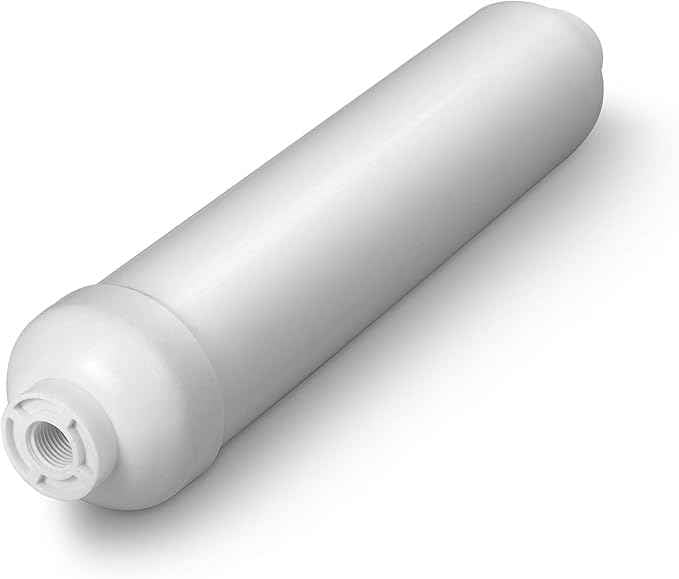 T33 Inline Coconut Grade Activated Carbon Pre/Post Membrane Filter for Taste and Odor Reduction WELL-MATCHED with AICRO, K2533JJ, FT15, IC-100A (Set of 10)