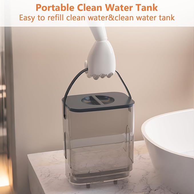 GJEASE Smart Cat Water Fountain No Filter,Cat Drinking Water Fountain Bowl,Battery Operated Filterless Pet Water Fountain