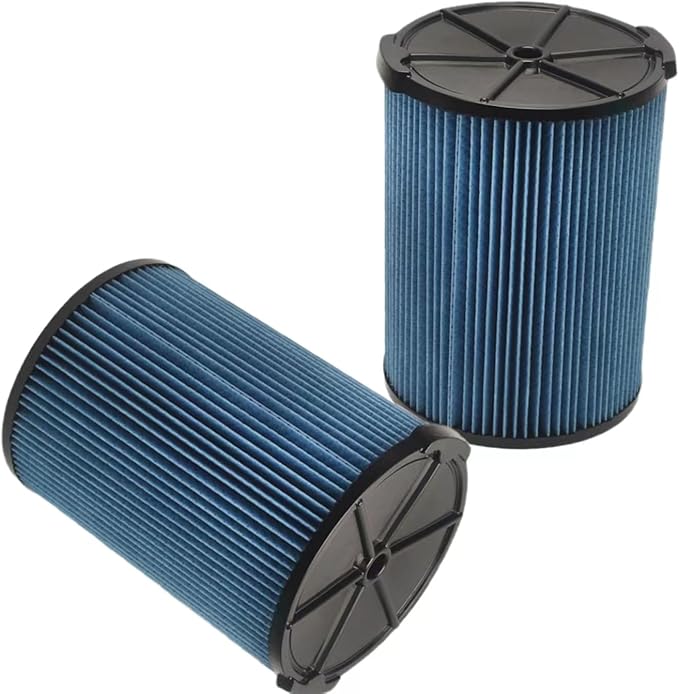 2 Pack VF5000 Replacement Filter for Ridgid Shop Vac Filte, for 5-20 Gallons and Larger Vacuum ridgid shop vac filter,Wet Dry Vacuum filter for Ridgid shop vac filters - AquaVibe